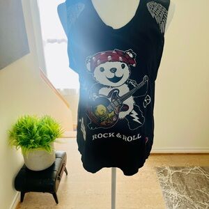 Rock & Roll Women’s Tank Top - Black